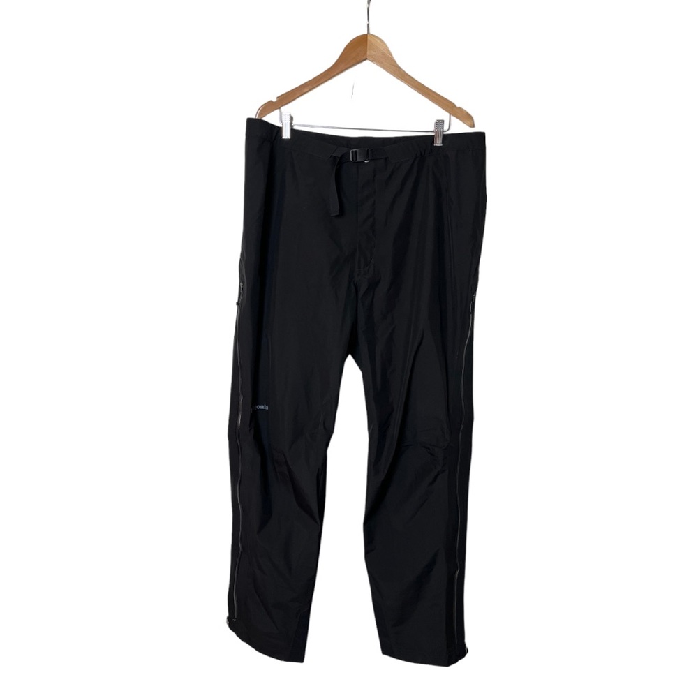 Patagonia Men’s Goretex Calcite Pants Black Lightweight Shell Pants XL
